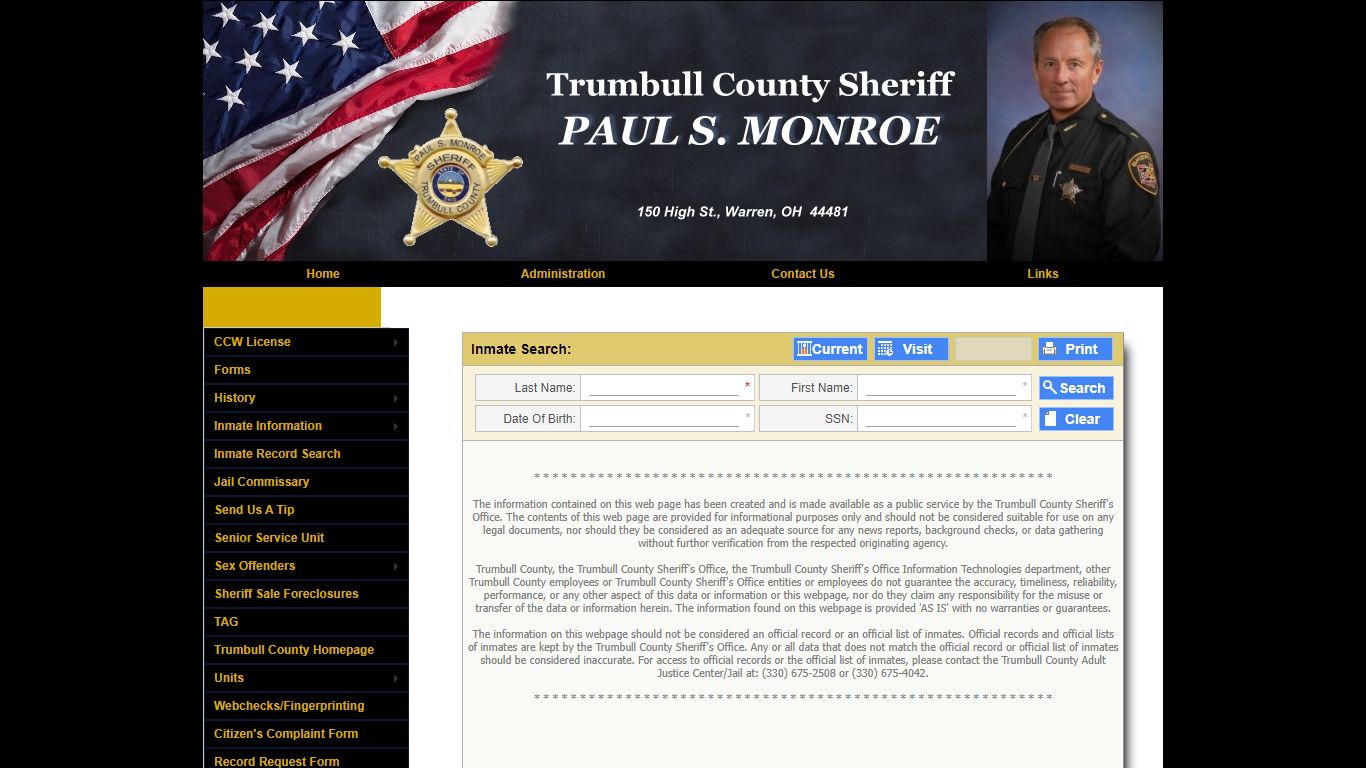 Trumbull County Sheriff's Office